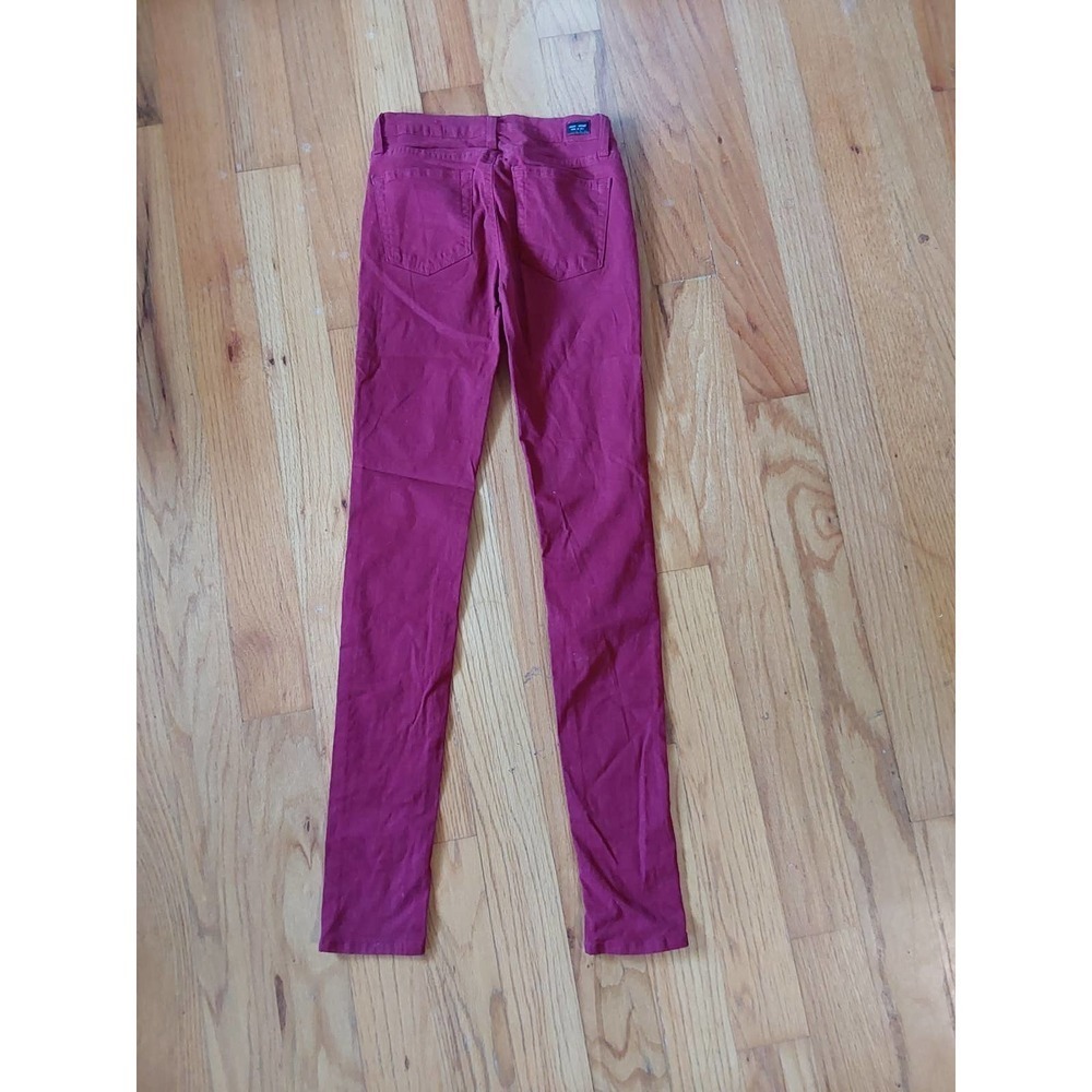 Angry Rabbit 24 skinny stretch crimson burgundy